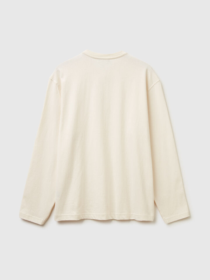 ROUND NECK SWEATL/S Men image number 6